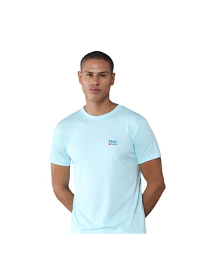 GB Unisex Dry Fit Round Neck T-shirt - Mint Blue
